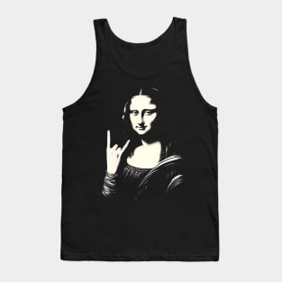 Mona Lisa's Metal Hand Tank Top